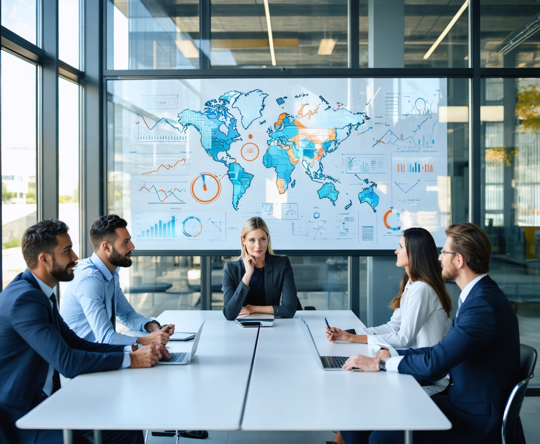 Team bei der Beratungssitzung